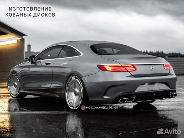 Кованые диски R21 на Mercedes-Benz S-Class Coupe