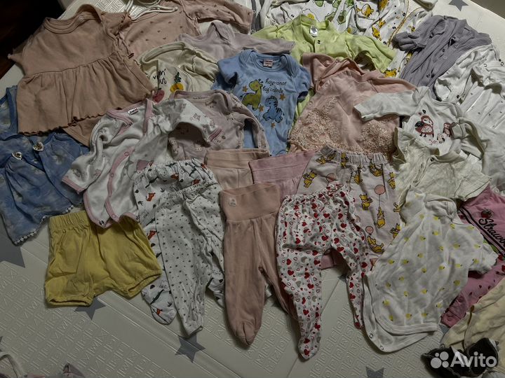Пакет вещей для новорожденных 56 размер
