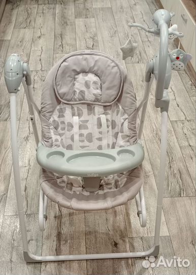 Детские электронные качели для новорожденных