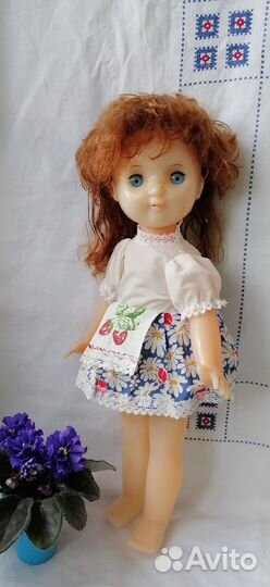 Кукла Саратовской фабрики советская