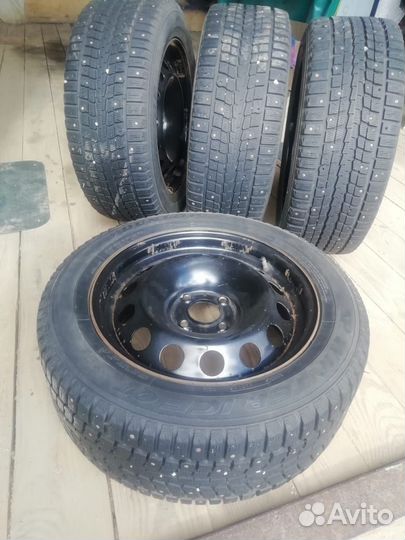 Зимние колеса в сборе