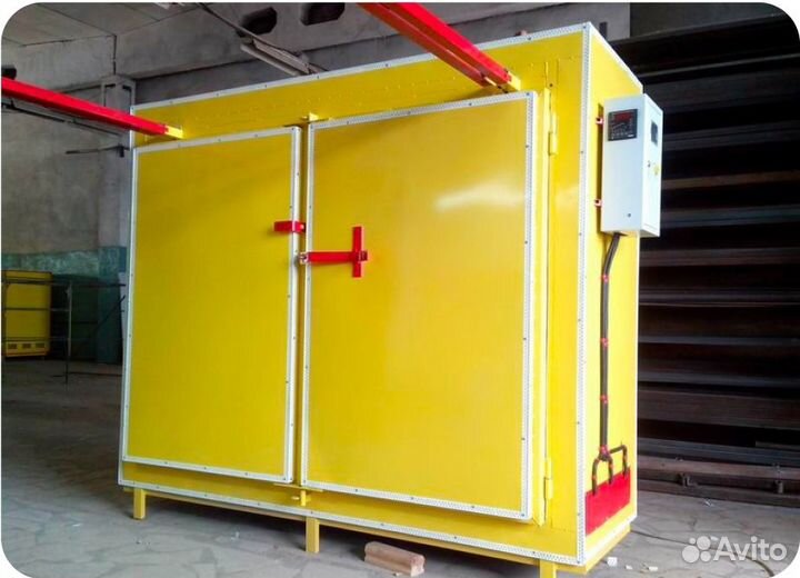 Печь/камера полимеризации – порошковой окраски