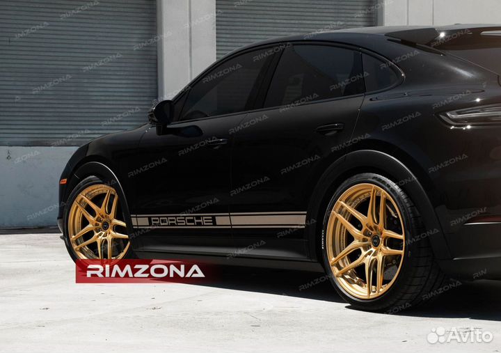 Кованые диски anrky R21 на Porsche Cayenne