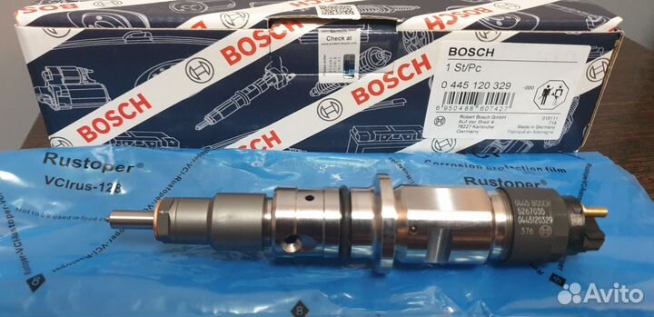 Форсунки Bosch 0445120329 Cummins QSB 6.7