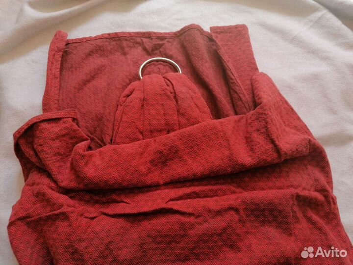 Слинг шарф с кольцами