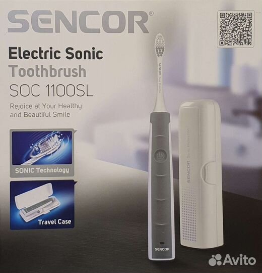 Зубная щетка электрическая Sencor SOC 1100SL