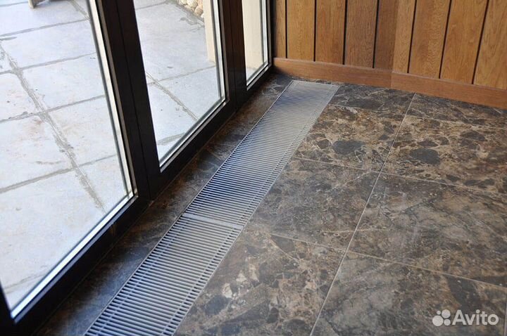 Конвектор в пол KWH 200-120-3900 мощность 1816 Вт