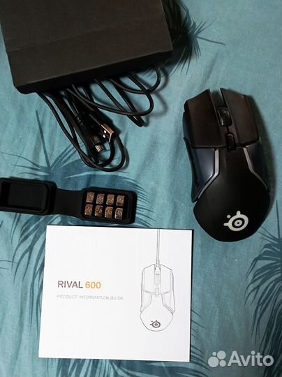 Мышь проводная SteelSeries Rival 600