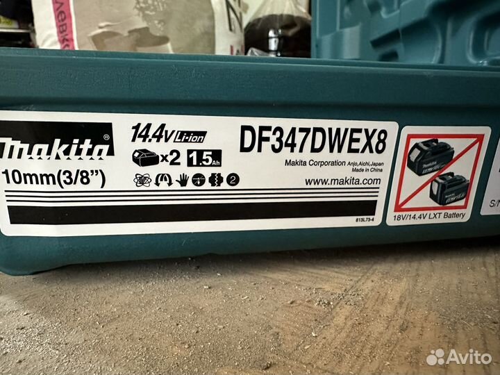 Шуруповерт makita 14.4v 1.5ah