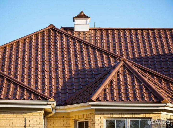 Металлочерепица под черепицу и не только