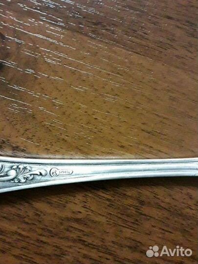 Ложки мельхиор и вилка