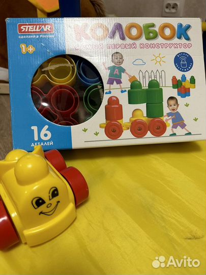Развивающие игрушки, Паровозик, пазл для малышей