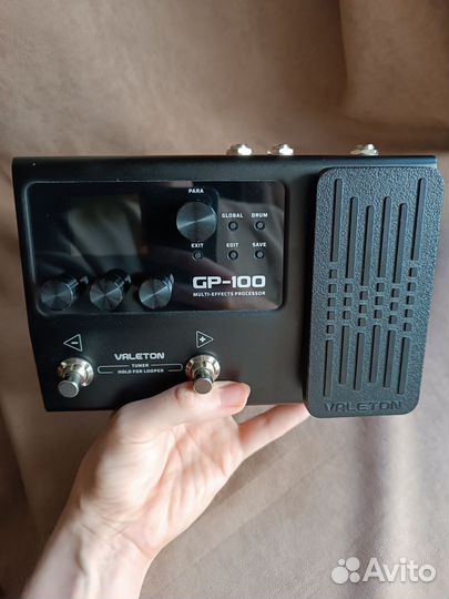 Гитарный процессор valeton gp 100