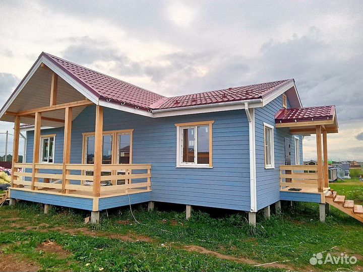 Каркасные дома под ключ от производителя