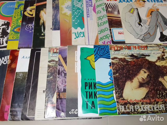 Виниловые грампластинки СССР 190 штук