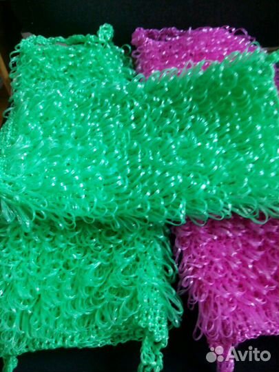 Мочалки ручной работы