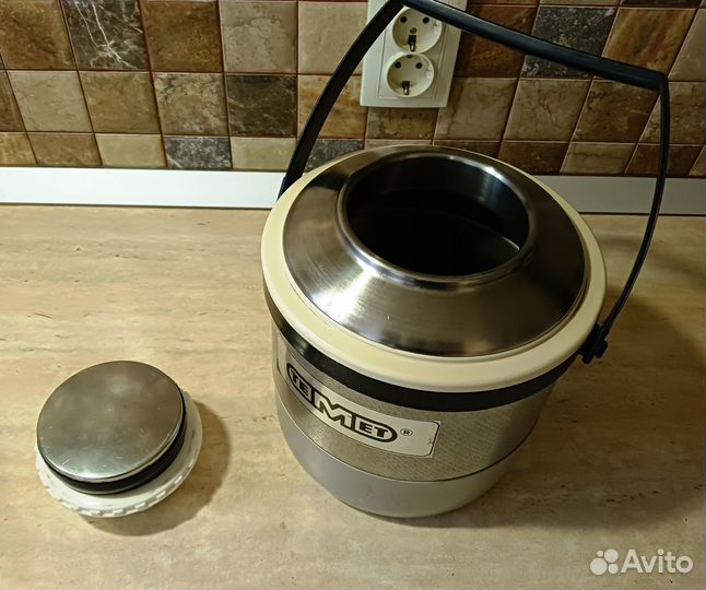 Термос 3 литра нержавеющая сталь сделано в СССР