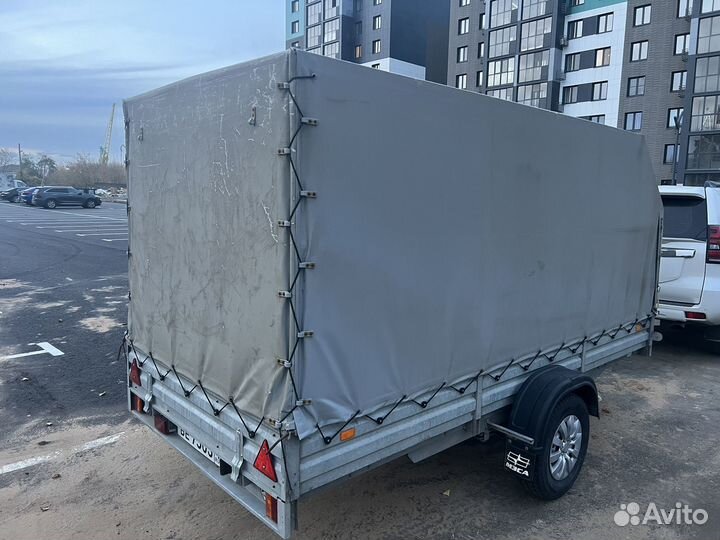 Тент с каркасом для прицепа мзса 817717