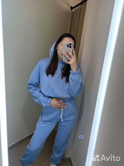 Флисовый костюм женский
