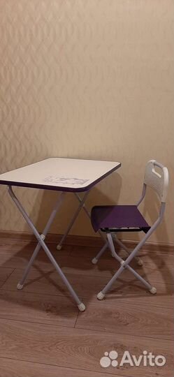Детский стол и стул