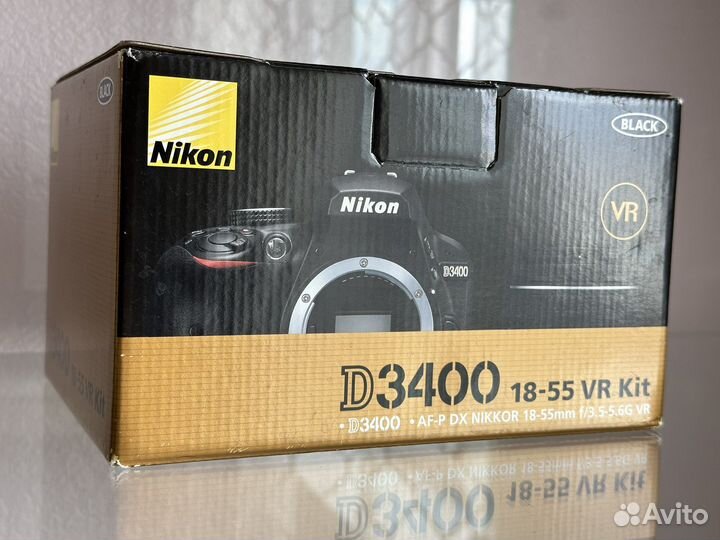 Nikon D3400 Kit 18-55mm Комплект (sn 6073)