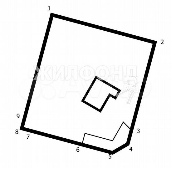 Дача 30 м² на участке 7,9 сот.