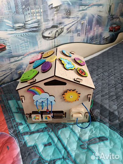 Бизиборд домик новый