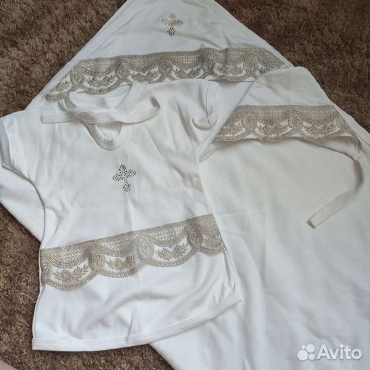 Крестильный набор новый