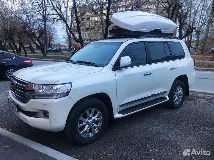 Автобокс багажник на крышу Toyota Land Cruiser 200