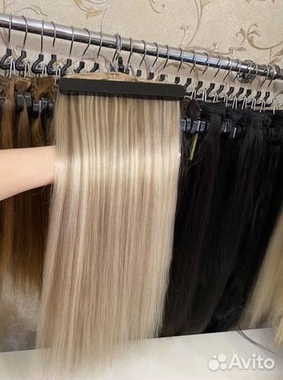 Аренда накладных волос на заколках