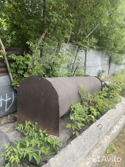 Бочка металлическая из трубы 820