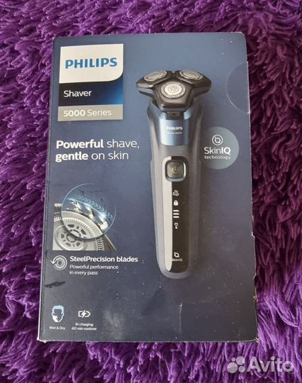 Умная бритва Philips series 5000 SkinIQ