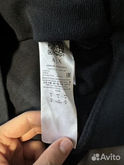 Свитшот armani exchange