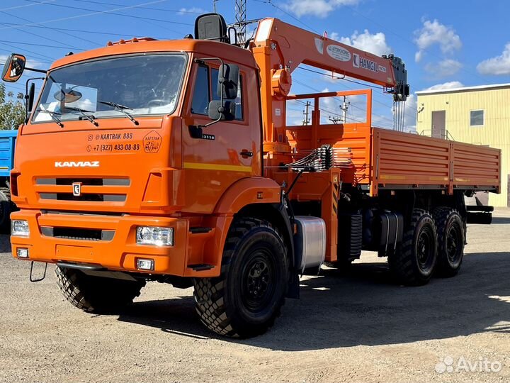 КамАЗ 43118 с КМУ, 2022