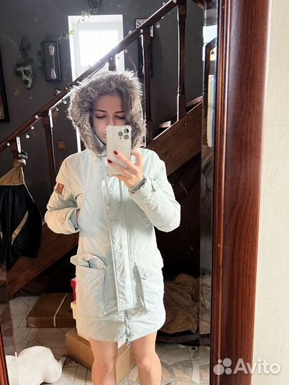 Парка reebok женская 38