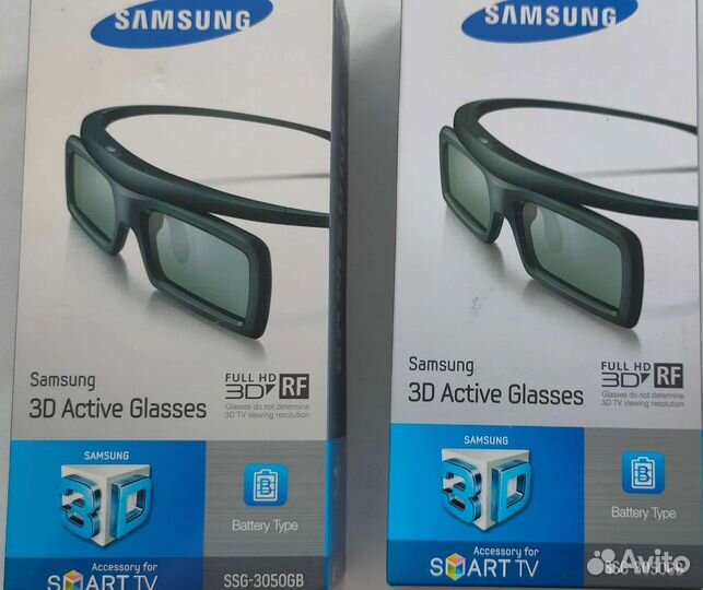 Очки 3 D Samsung 2 пары