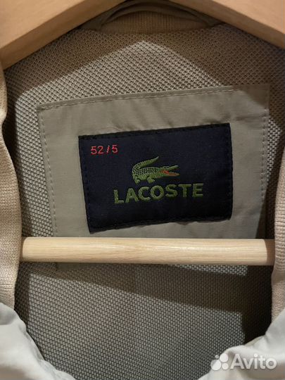 Куртка Lacoste Ветровка Серая Мужская