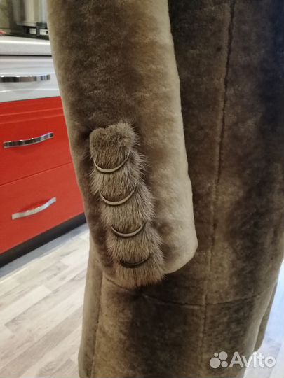 Шуба мутон