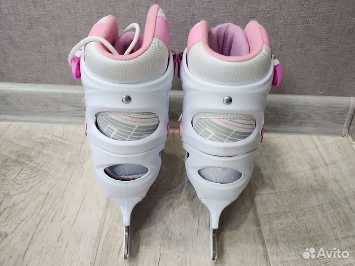 Коньки детские раздвижные 30-33