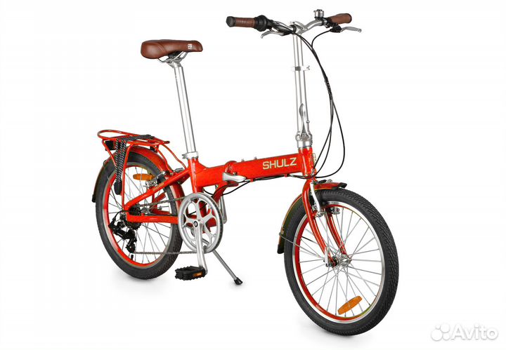 Cкладной велосипед Shulz Easy красный