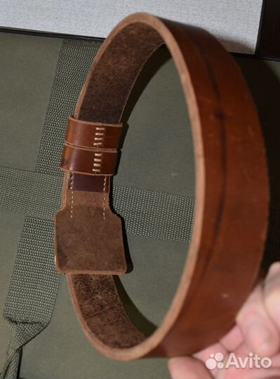 Ошейник для крупной собаки 80 см. Ручная работа