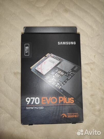 SSD диск Samsung M.2 970 EVO Plus 1 тб