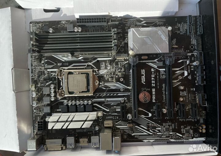 Asus prime Z270-P + Celerone G3900