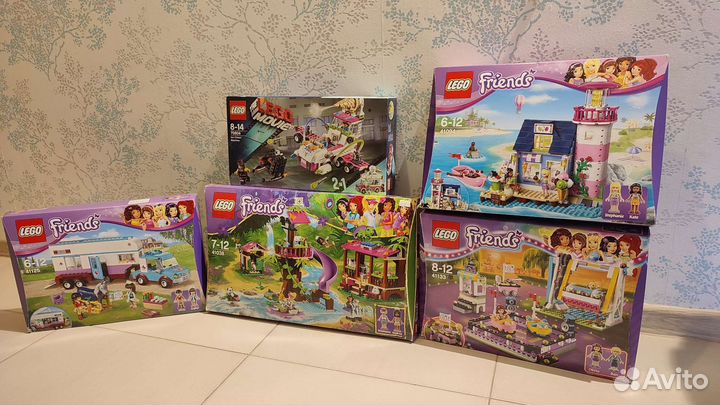 Lego Friends и Movie оригинальные наборы в коробке