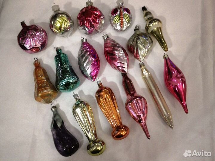 Елочные игрушки СССР