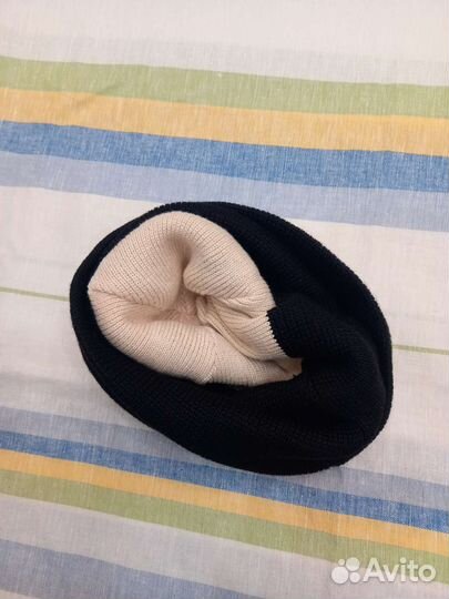 Вязаная шапка мужская