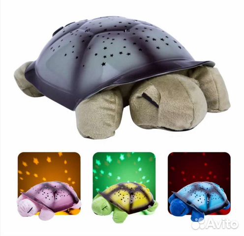 Ночник игрушка черепашка детский