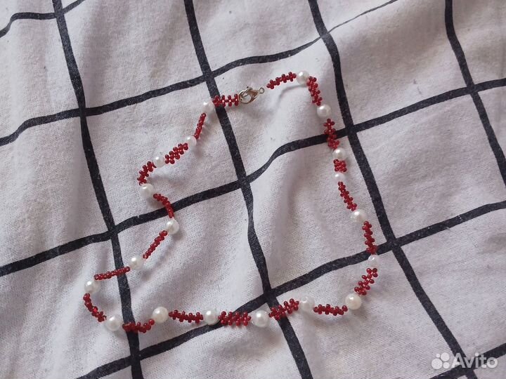 Чокер из бисера