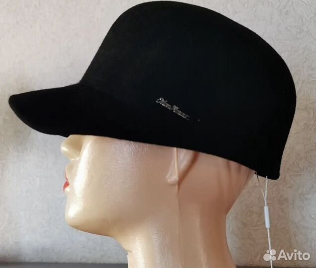 Жокейка женская фетровая, кепка женская