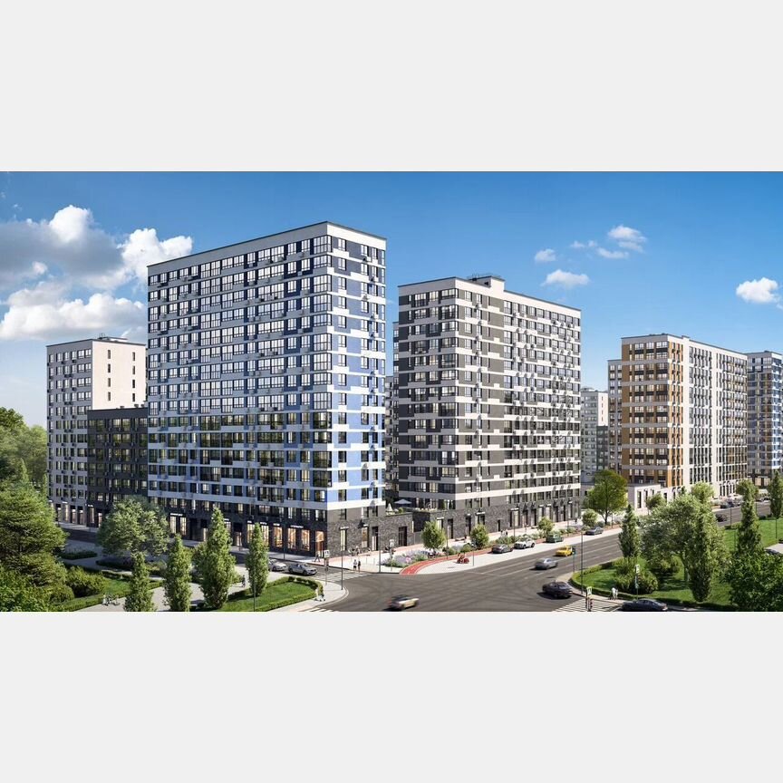 2-к. квартира, 39,8 м², 12/12 эт.